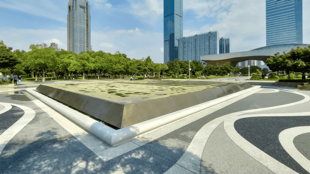 无锡太湖广场水景坐凳