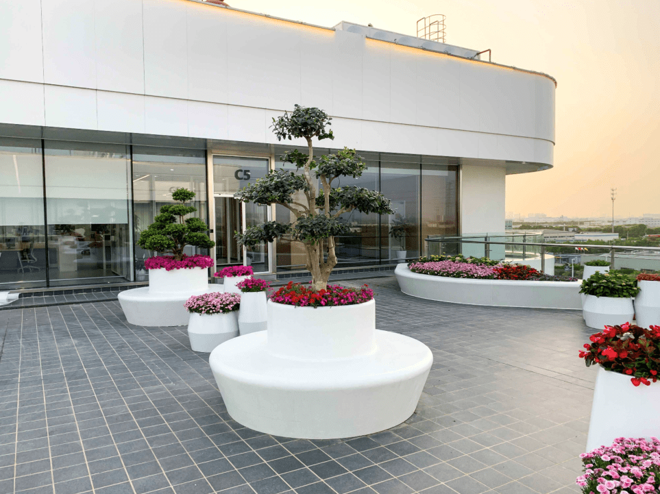 江苏阿尔博景观装饰产品树池坐凳